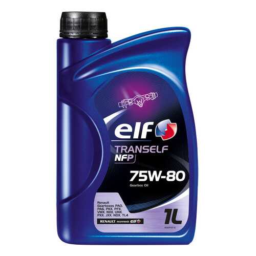 Трансмиссионное масло ELF TRANSELF NFP 75W80 1л (195003) в Газпромнефть