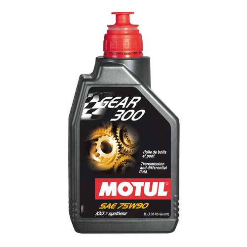 Трансмиссионное масло MOTUL Gear 300 75w90 1л 105777 в Газпромнефть