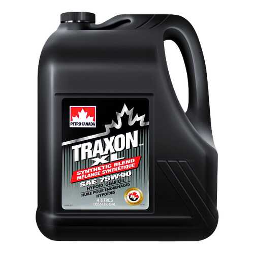 Трансмиссионное масло PETRO-CANADA Traxon XL 75w90 4л TRXL759C16 в Газпромнефть