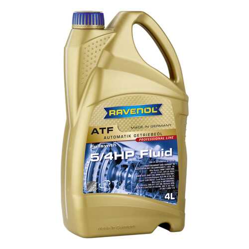Трансмиссионное масло RAVENOL ATF 5/4 HP 4л 1212104-004-01-999 в Газпромнефть