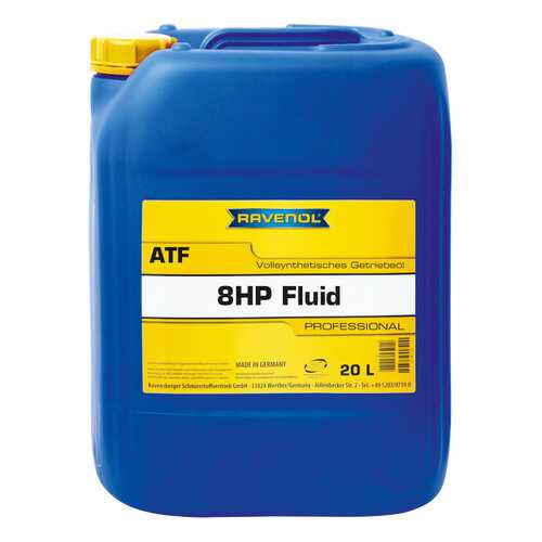 Трансмиссионное масло RAVENOL ATF 8 HP Fluid 20л 1211124-020-01-999 в Газпромнефть