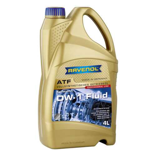Трансмиссионное масло RAVENOL ATF DW-1 Fluid 4л 1211125-004-01-999 в Газпромнефть