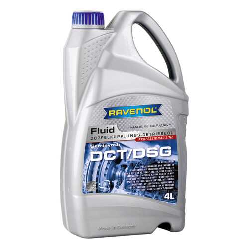 Трансмиссионное масло RAVENOL DCT/DSG Getriebe Fluid 4л 1212106-004-01-999 в Газпромнефть