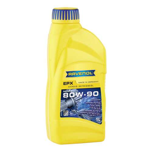 Трансмиссионное масло RAVENOL Getriebeoel EPX 80w90 1л 1223205-001-01-999 в Газпромнефть
