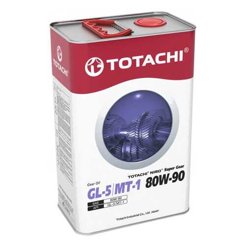 Трансмиссионное масло TOTACHI NIRO Super Gear 80w90 4л в Газпромнефть