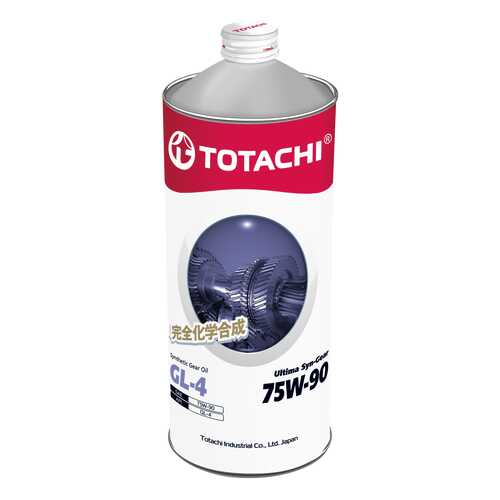 Трансмиссионное масло TOTACHI Ultima Syn-Gear 75w90 1л 4589904931543 в Газпромнефть