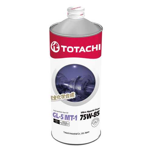Трансмиссионное масло TOTACHI Ultra Hypoid Gear Fully Syn 75w85 1л 4562374691872 в Газпромнефть