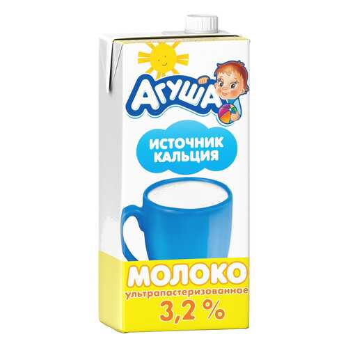 Молоко Агуша 3,2% с 3 лет 925 мл в Газпромнефть