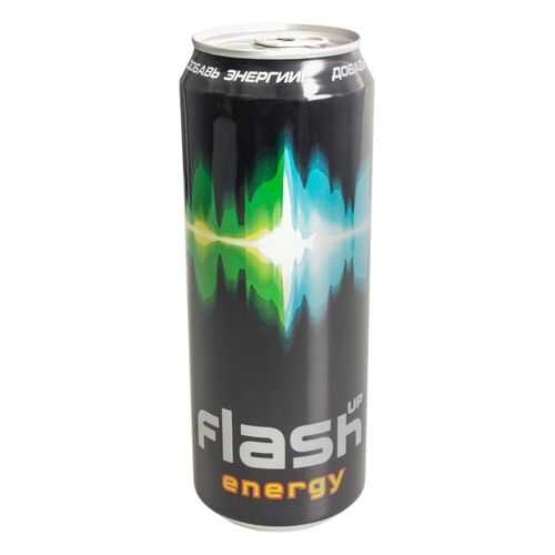 Напиток энергетический Flash Up energy жестяная банка 0.45 л в Газпромнефть