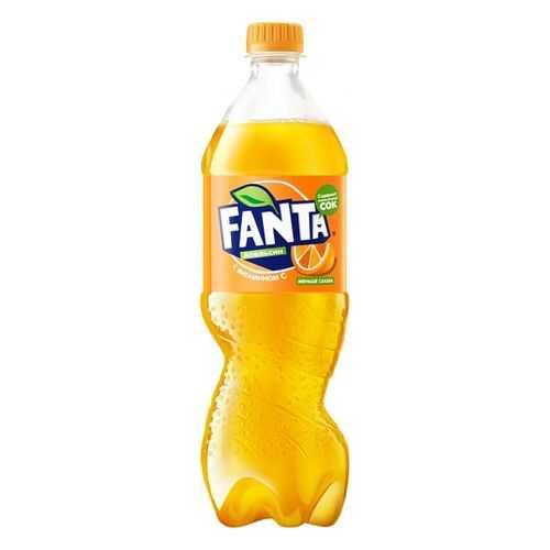 Напиток безалкогольный сильногазированный Fanta апельсин с витамином С пластик 0.9 л в Газпромнефть