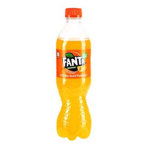 Напиток газированный Fanta апельсин пластик 0.5 л в Газпромнефть