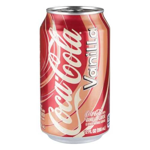 Напиток сильногазированный Coca-Cola vanilla жестяная банка 355 мл в Газпромнефть