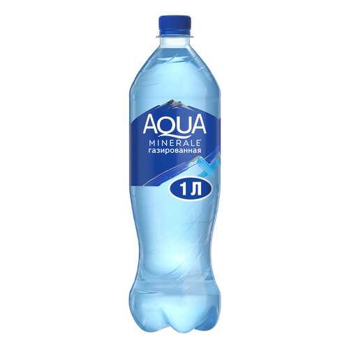 Вода AQUA MINERALE газ пэт 1л*6 шт в Газпромнефть